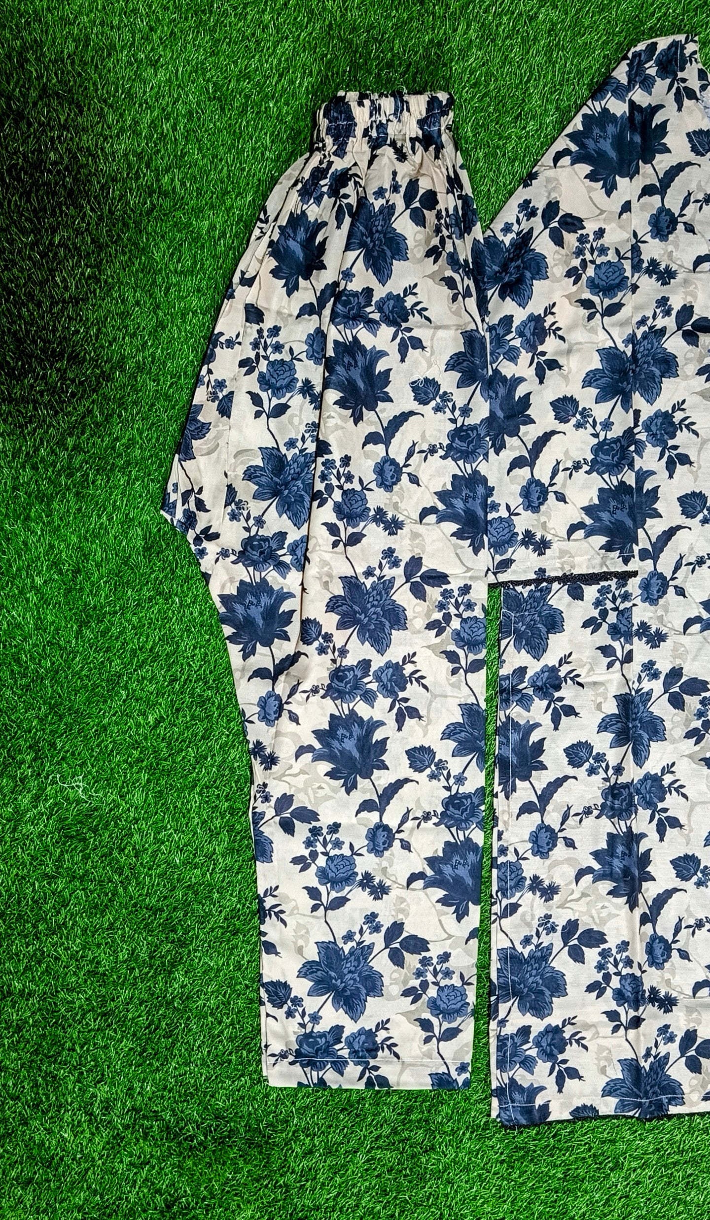 Stitched Swiss Lawn 3 Piece with Diamond Duppata & Trauser