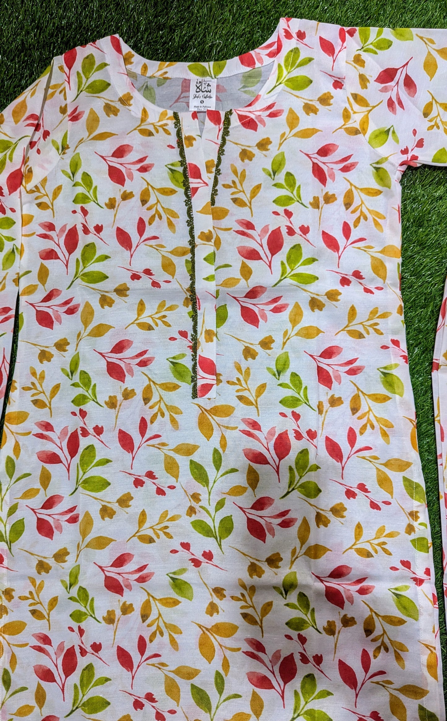 Stitched Swiss Lawn 3 Piece with Diamond Duppata & Trauser