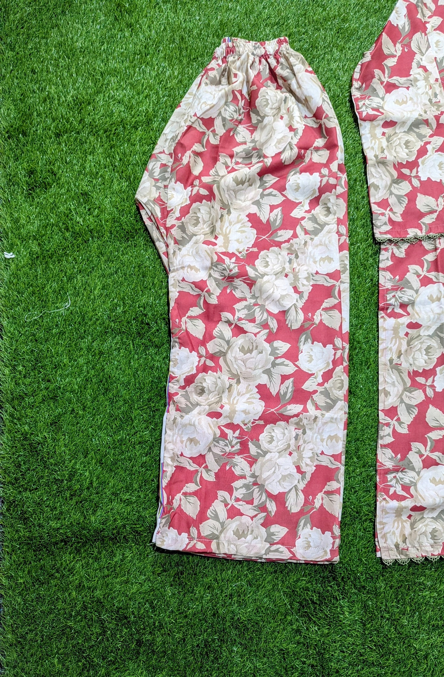 Stitched Swiss Lawn 3 Piece with Diamond Duppata & Plazo