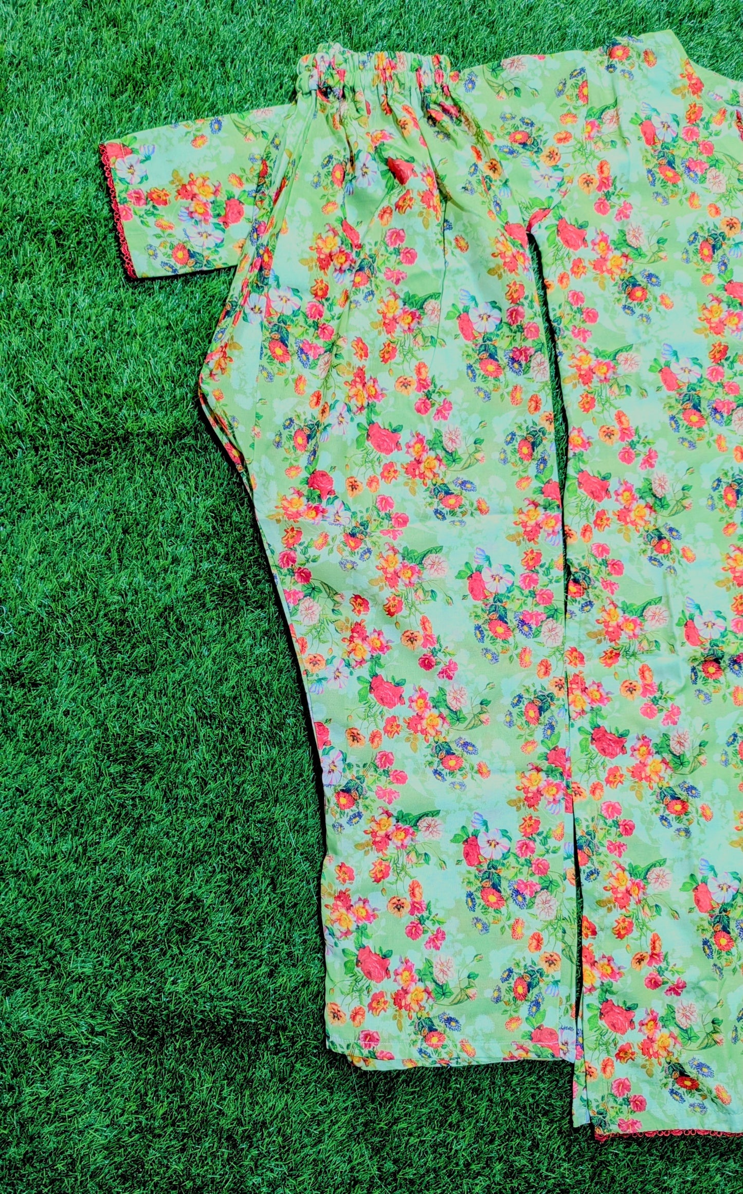 Stitched Swiss Lawn 3 Piece with Diamond Duppata & Trauser